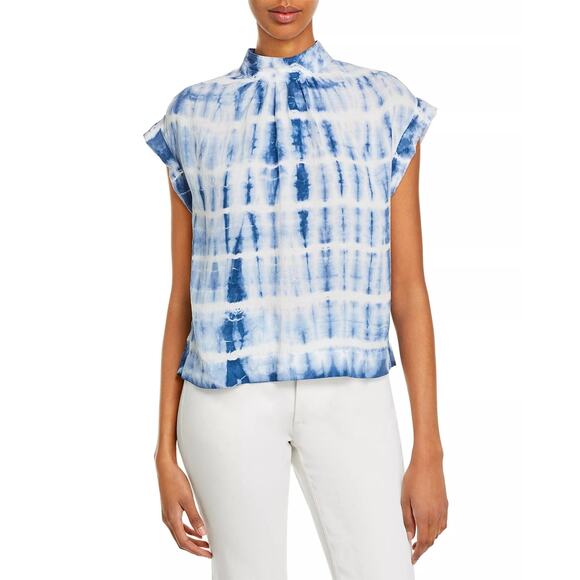 Bella Dahl Tie Dyed Short Sleeves Top - S - Picture 1 of 2